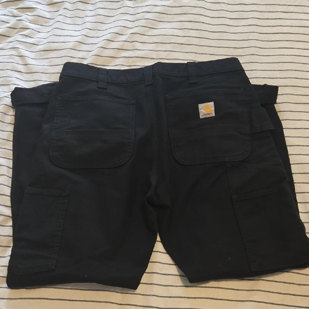Carhartt Black Straight Fit Pants - Picture 2 of 4
